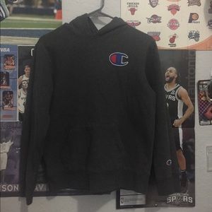 Champion logo hoodie